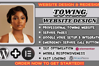 towing website, roadside assistance website, towing company website