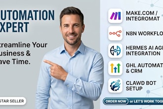 do make automation, n8n automation, hermes ai agent, ghl automation, openclaw