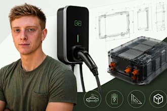 ev charger technical drawing, battery enclosure cad, ev cad drafting expert cad
