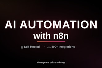 build ai automation workflows using n8n