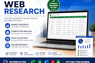 do detailed internet research