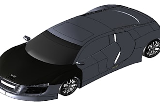 design custom automotive body kits and car part