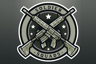 create professional military logo for your company