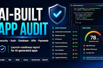 audit your ai generated code for launch readiness