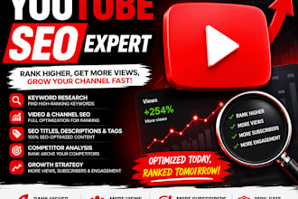 youtube SEO, video , keyword research channel optimiza