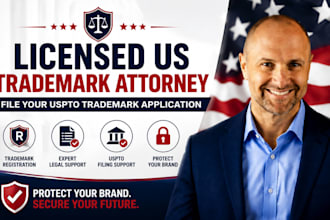 be your licensed US trademark attorney to file your uspto trademark application