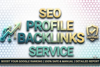 build high authority manual profile backlinks