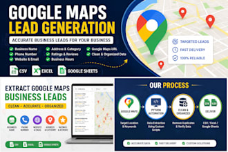 extract google maps business leads and contacts