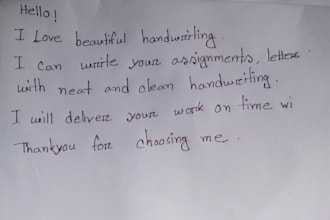 do beautiful bangla and english handwriting