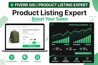 create amazon product listing and variation or fix amazon listing