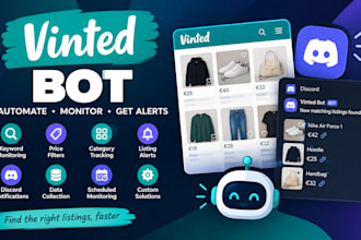create vinted bot vinted monitor bot scalping bot pokemon bot vinted discord bot