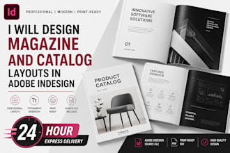 design magazine and catalog layouts in adobe indesign