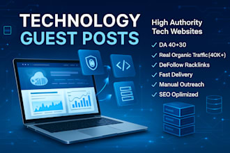 provide technology guest posts with dofollow backlinks