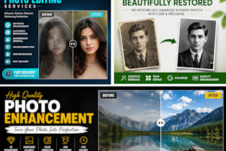 professionally enhance, restore and edit your photos in HD