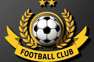 design sports logo for football, baseball, basketball and mascot