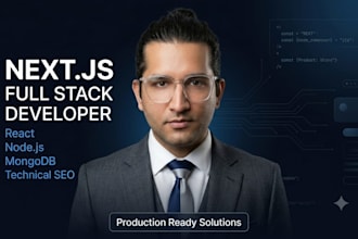 engineer a production ready nextjs web application