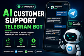 build an ai customer support telegram bot