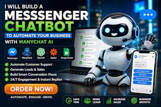 messenger chatbot expert for business automation and customer engagement