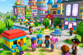 develop roblox game, build obby, tycoon, simulator, and full game creation