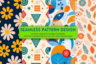 design vector seamless repeat patterns