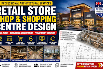 design australia retail store retail shop plans shopping mall kitchen