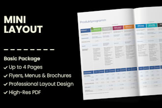 multi page publication design