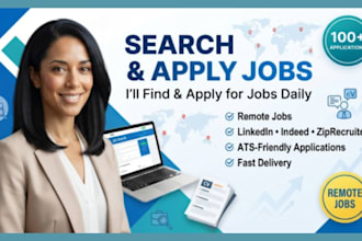 search and apply for jobs or find remote jobs on your behalf