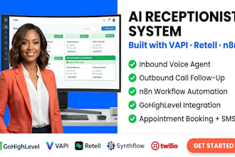 build an ai voice agent and receptionist for hvac companies