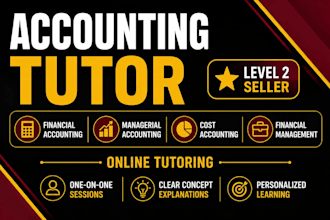 be your accounting tutor