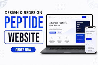 build peptide website, fda complaint, supplement website and research peptide