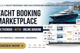build a yacht booking and multivendor marketplace with wcfm