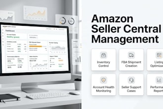 manage your amazon seller central account professionally