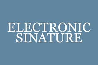 convert your handwritten signature into electronic signature