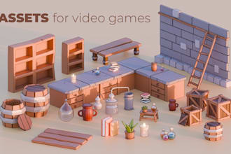 model 3d assets for your video game