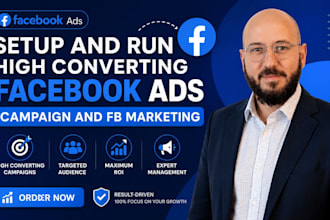 set up and manage high converting meta ads campaigns to boost your roas