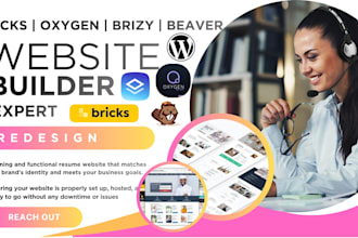 wordpress brick builder beaver builder oxygen builder brizy builder design xpert
