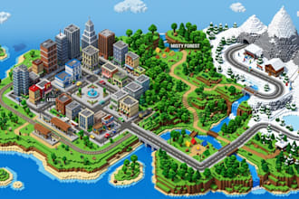 build full roblox game, roblox map, roblox animation, roblox scripter