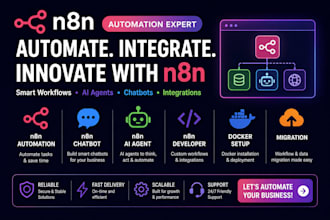 n8n automation n8n chatbot n8n ai agent n8n developer n8n docker setup migration