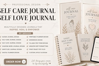 design self care journal self love planner design self guided journal