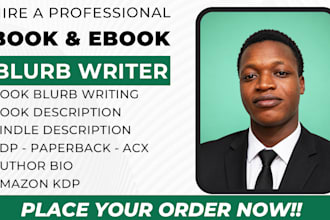 write a bestselling book blurb for amazon kindle and ebooks