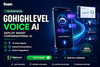 build gohighlevel conversation ai and flow based voice bots