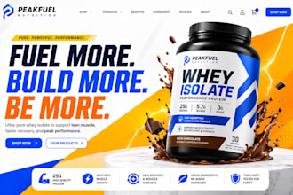 design private label supplement website supplement store nutraceutical website