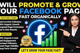 promote your facebook page for organic growth
