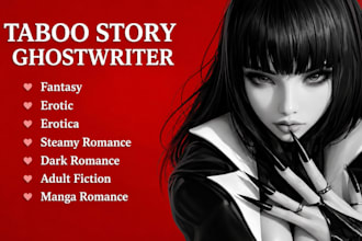 write nsfw fanfiction erotic smut manga kinky bdsm anime erotica romance story