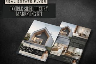 design custom real estate flyer