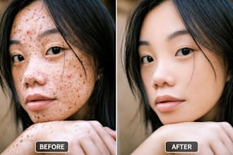 remove pimples, acne and blemishes from your photos
