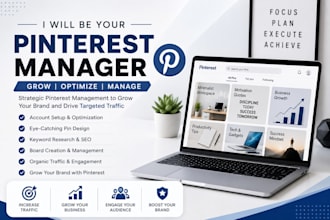 be your pinterest manager and SEO expert