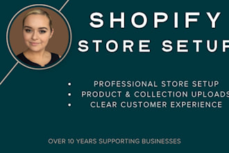organise and configure your shopify store