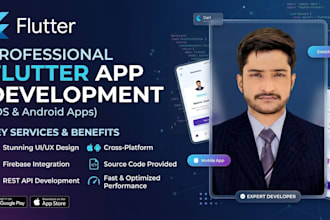be your expert flutter app developer