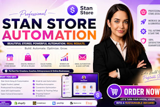 stan store email marketing, stan store automation, stan store flows and campaign